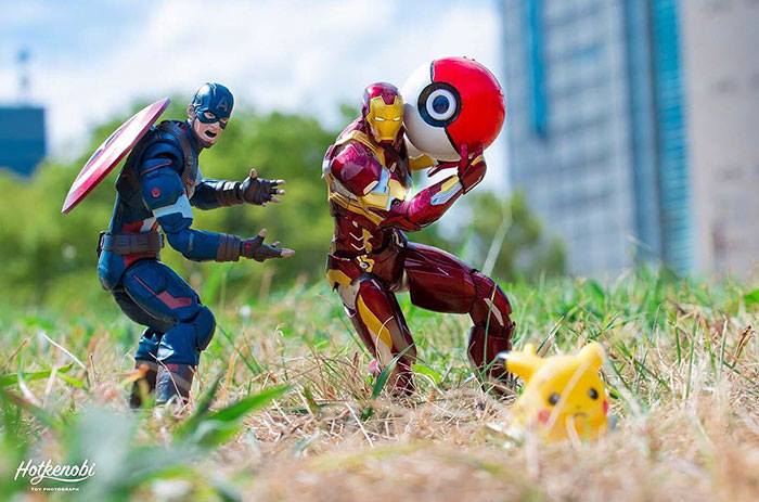 Superhero Action Figures Come to Life