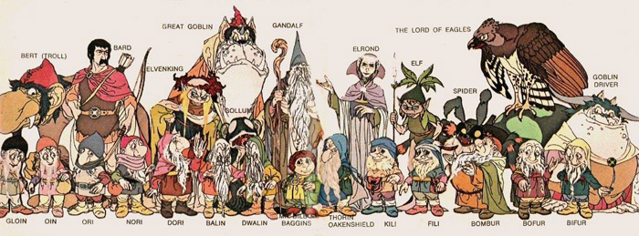 The Hobbit 1977 Art