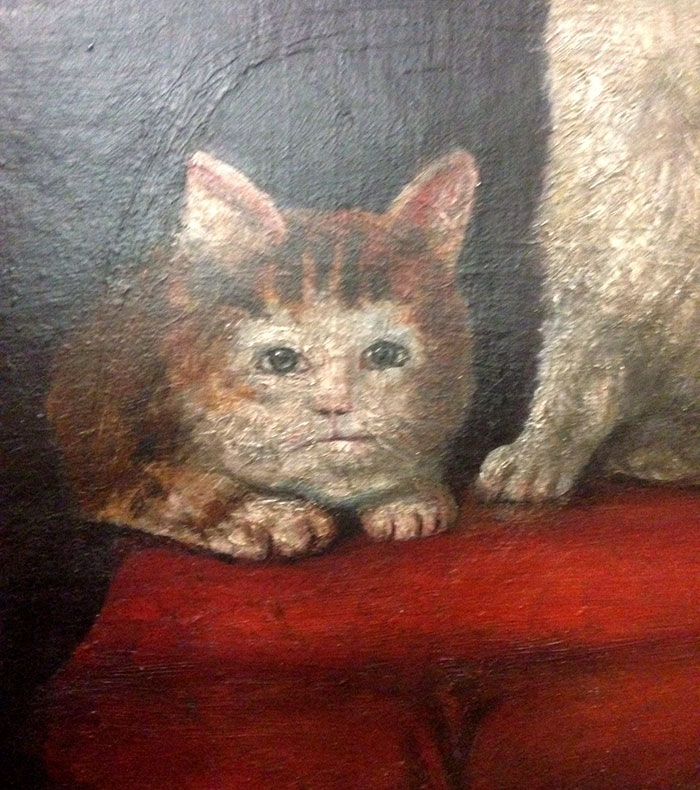 Hilariously Ugly Medieval Cat Paintings