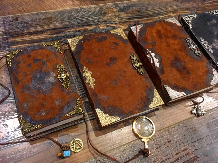 Re-Binding Books Into Antiqued Hardcovers
