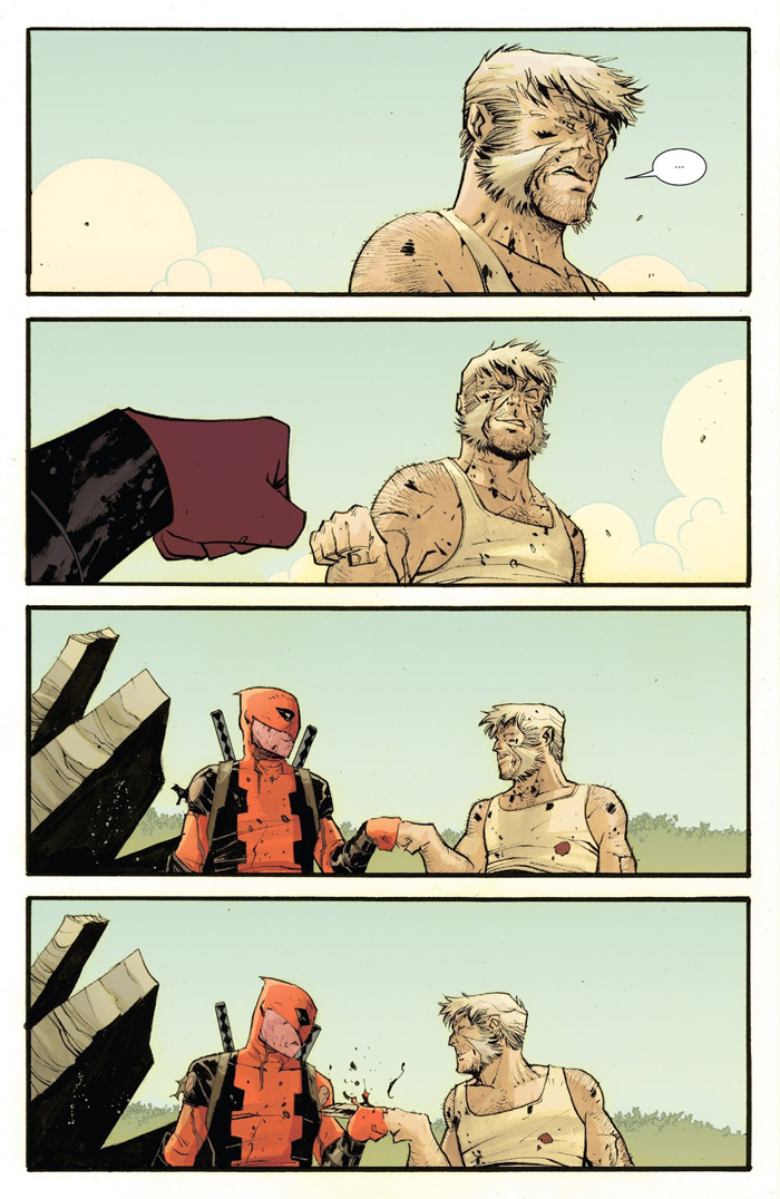Deadpool & Wolverine Fist Bump