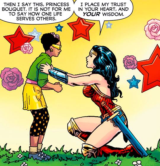 Wonder Woman & Star-Blossom Comic