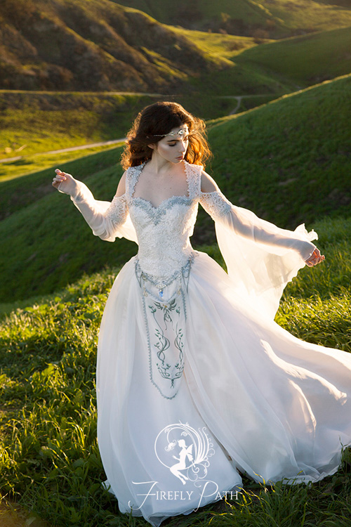 The Legend of Zelda Inspired Wedding Dress