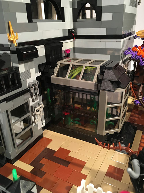 The Addams Family LEGO Mansion 