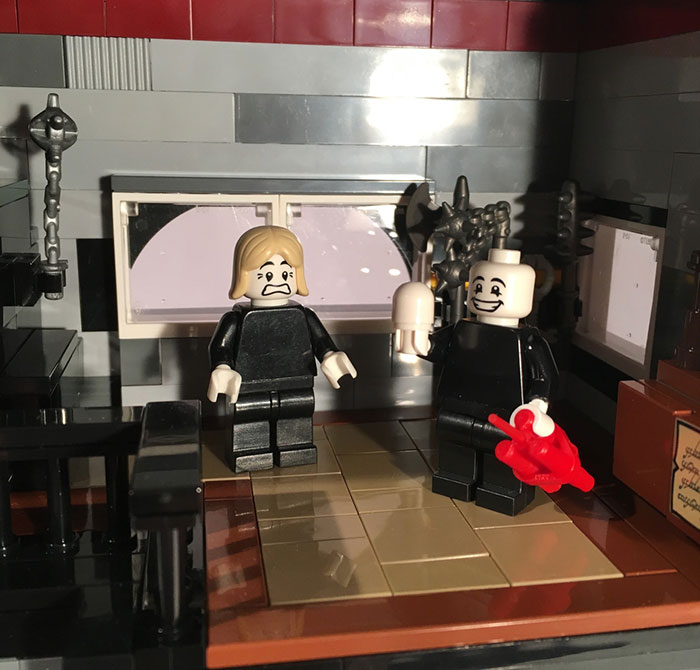 The Addams Family LEGO Mansion 
