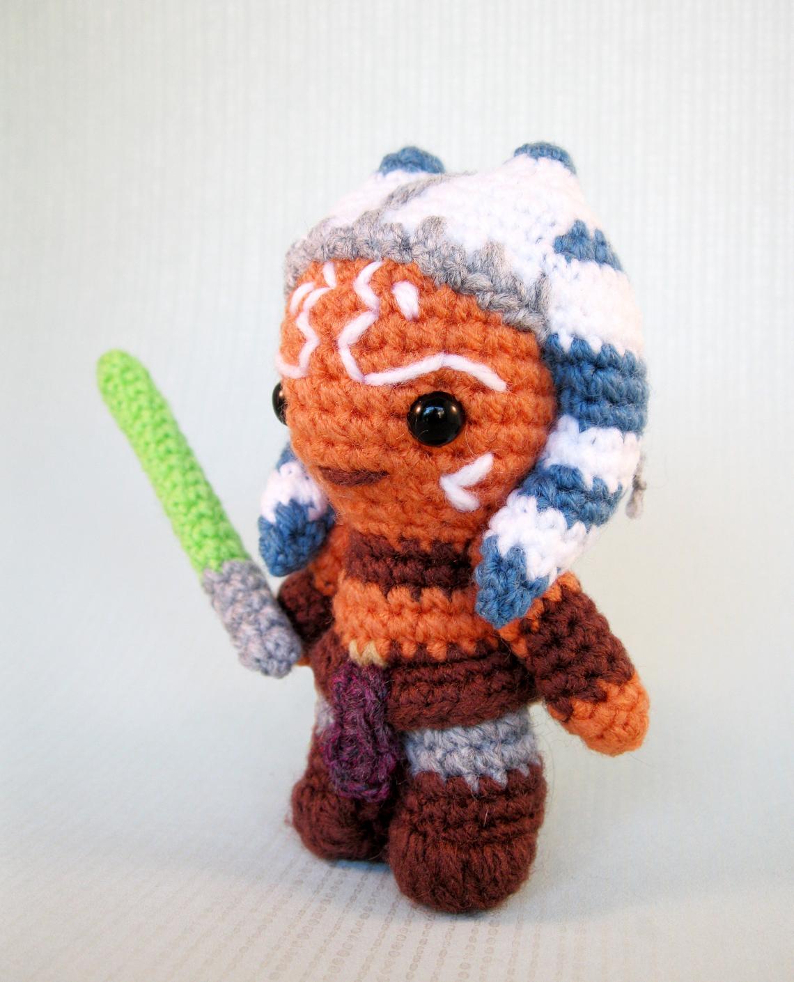 Crochet Ahsoka Tano from Star Wars
