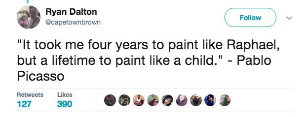 Inspiring His Daughter To Make Art
