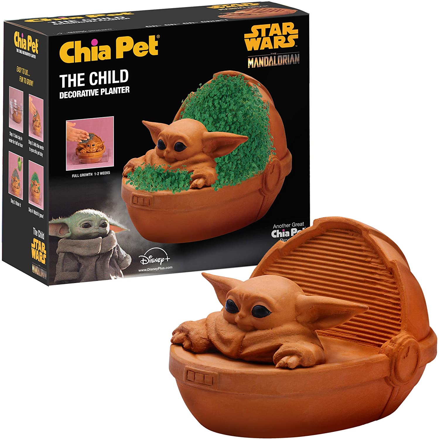 Baby Yoda from The Mandalorian Chia Pet