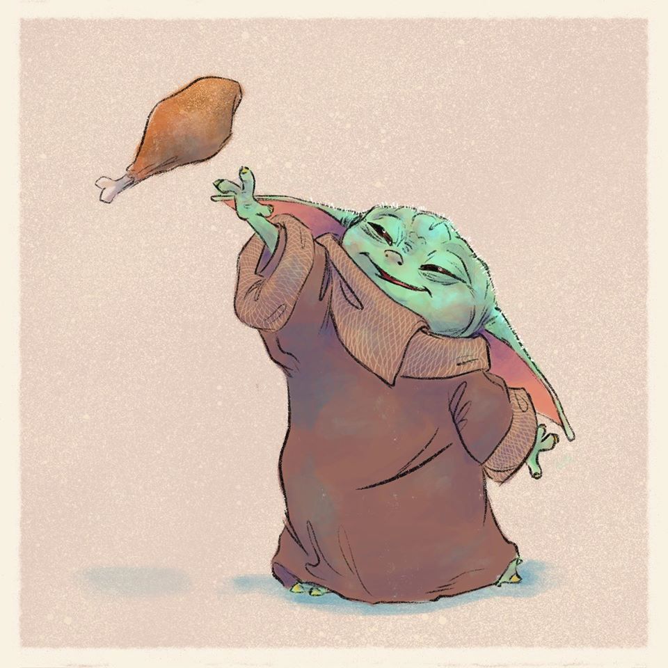 Baby Yoda Fan Art