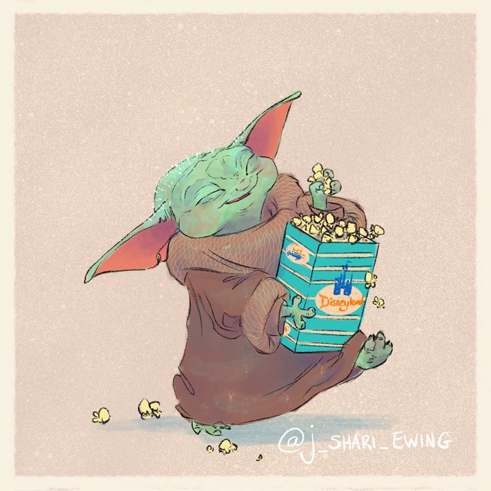 Baby Yoda Fan Art