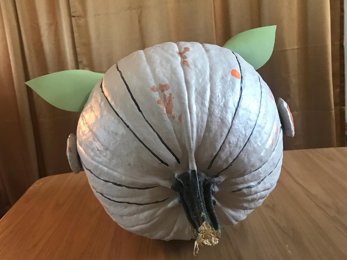 Baby Yoda Pumpkin