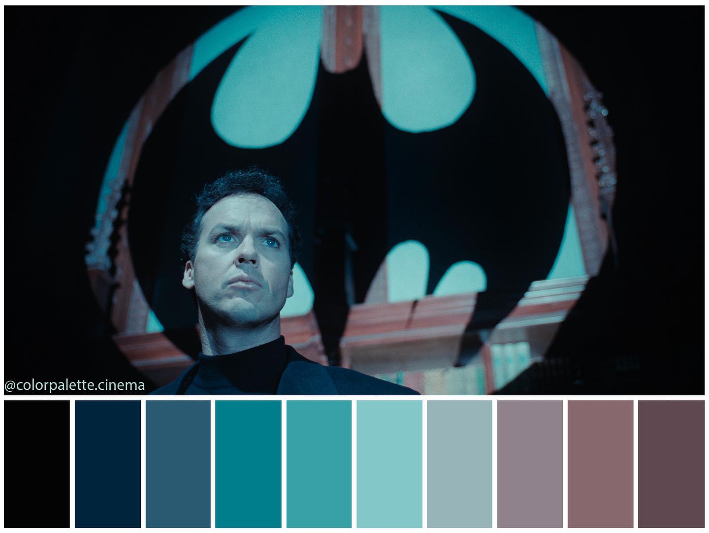 Batman Returns Color Palette