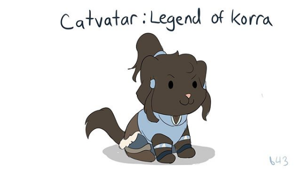 Catvatar - Avatar: The Last Airbender Characters as Cats Fan Art