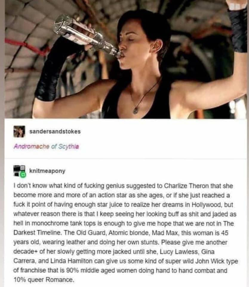 Charlize Theron Is the Action Star We Need