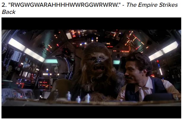 The 10 Best Chewbacca Quotes