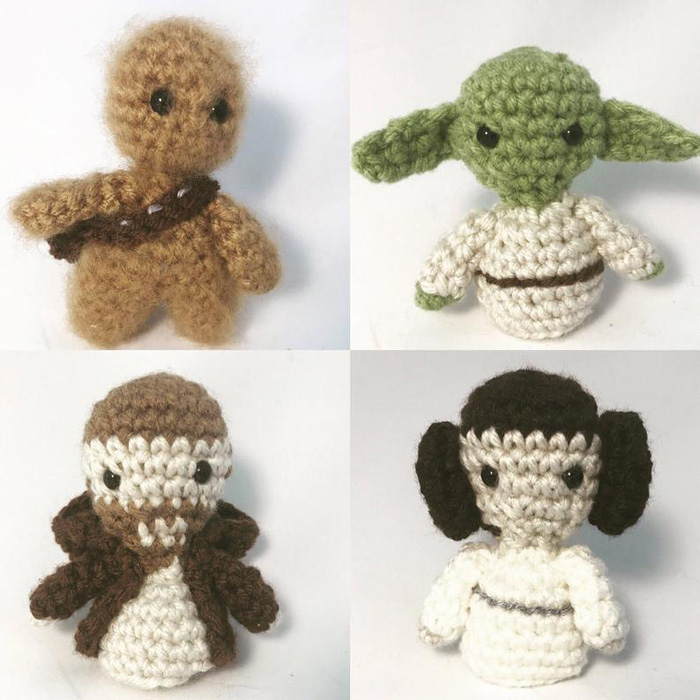 Geeky Crochet Dolls