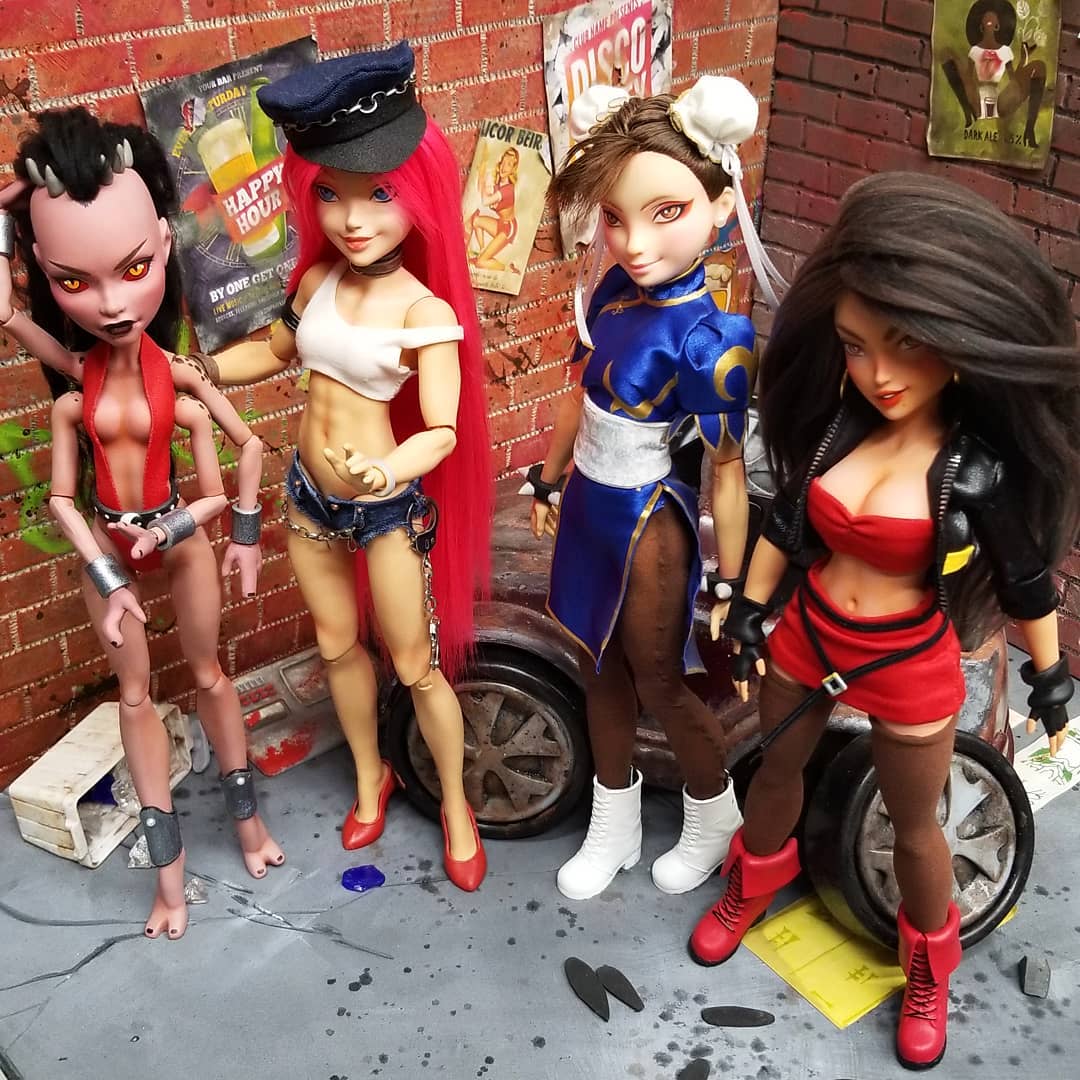 Custom Geek Pop Culture Dolls