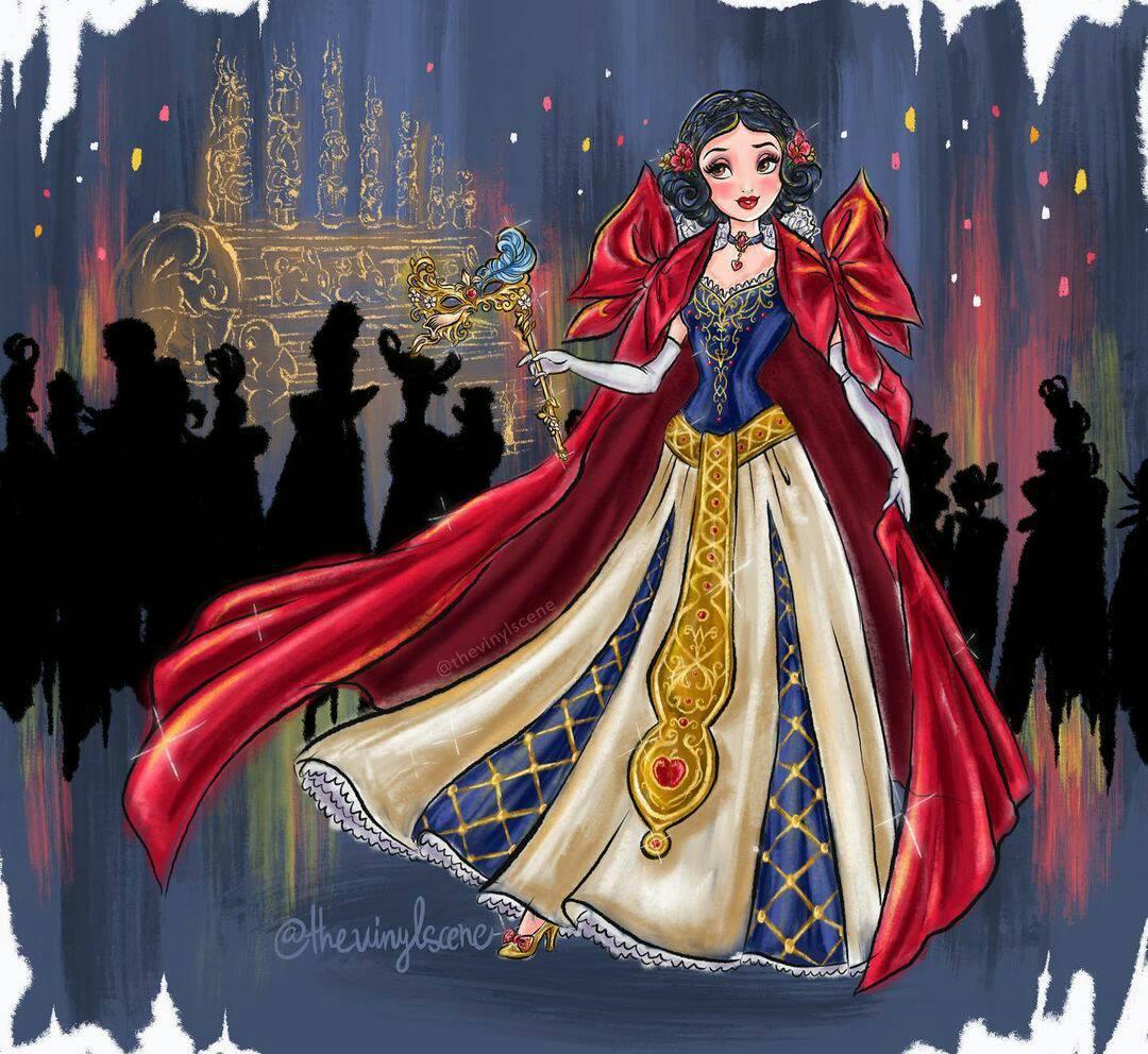 Disney Designer Collection Midnight Masquerade Fan Art