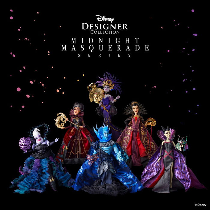 Disney Villains Midnight Masquerade Ball Dolls
