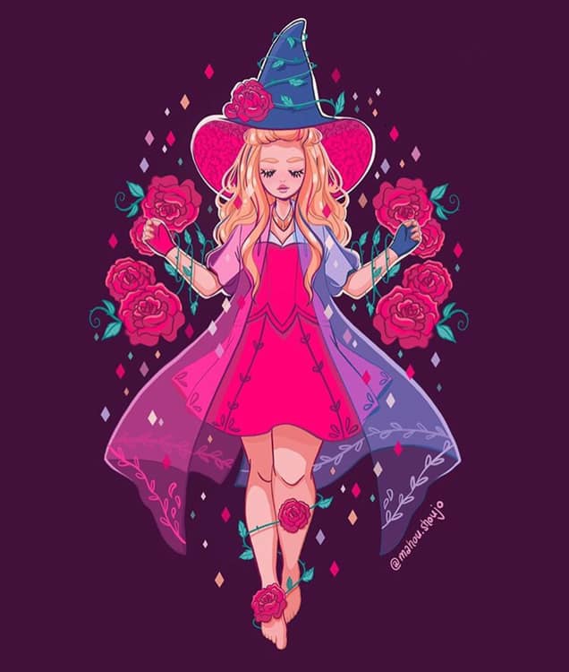 Disney Witch Princess Fan Art
