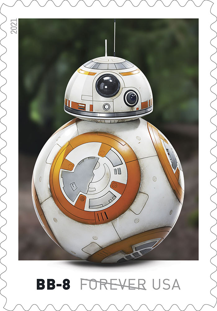 Star Wars Droid Stamps