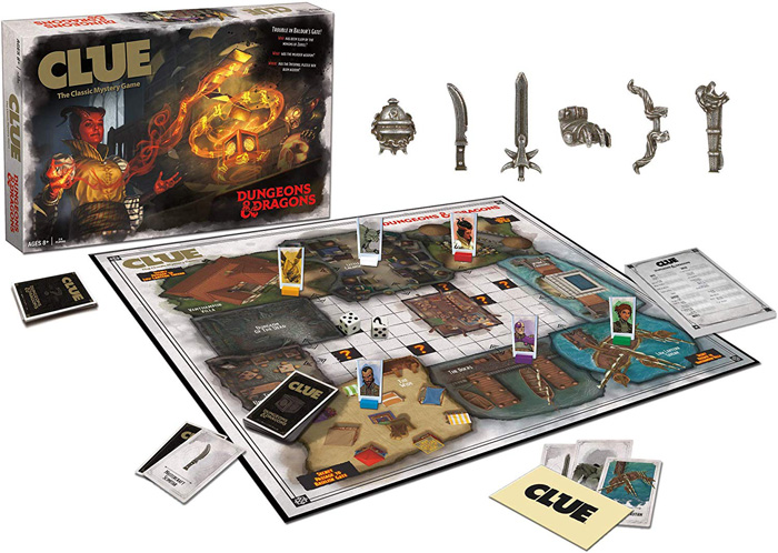 Clue Dungeons & Dragons Board Game