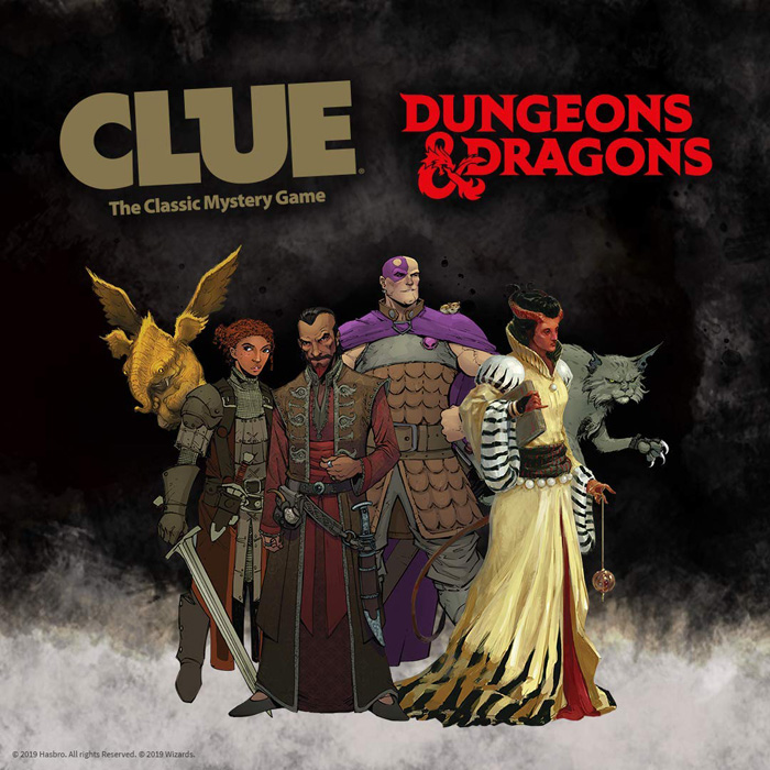 Clue Dungeons & Dragons Board Game
