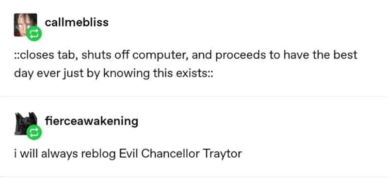Evil Chancellor Traytor Story