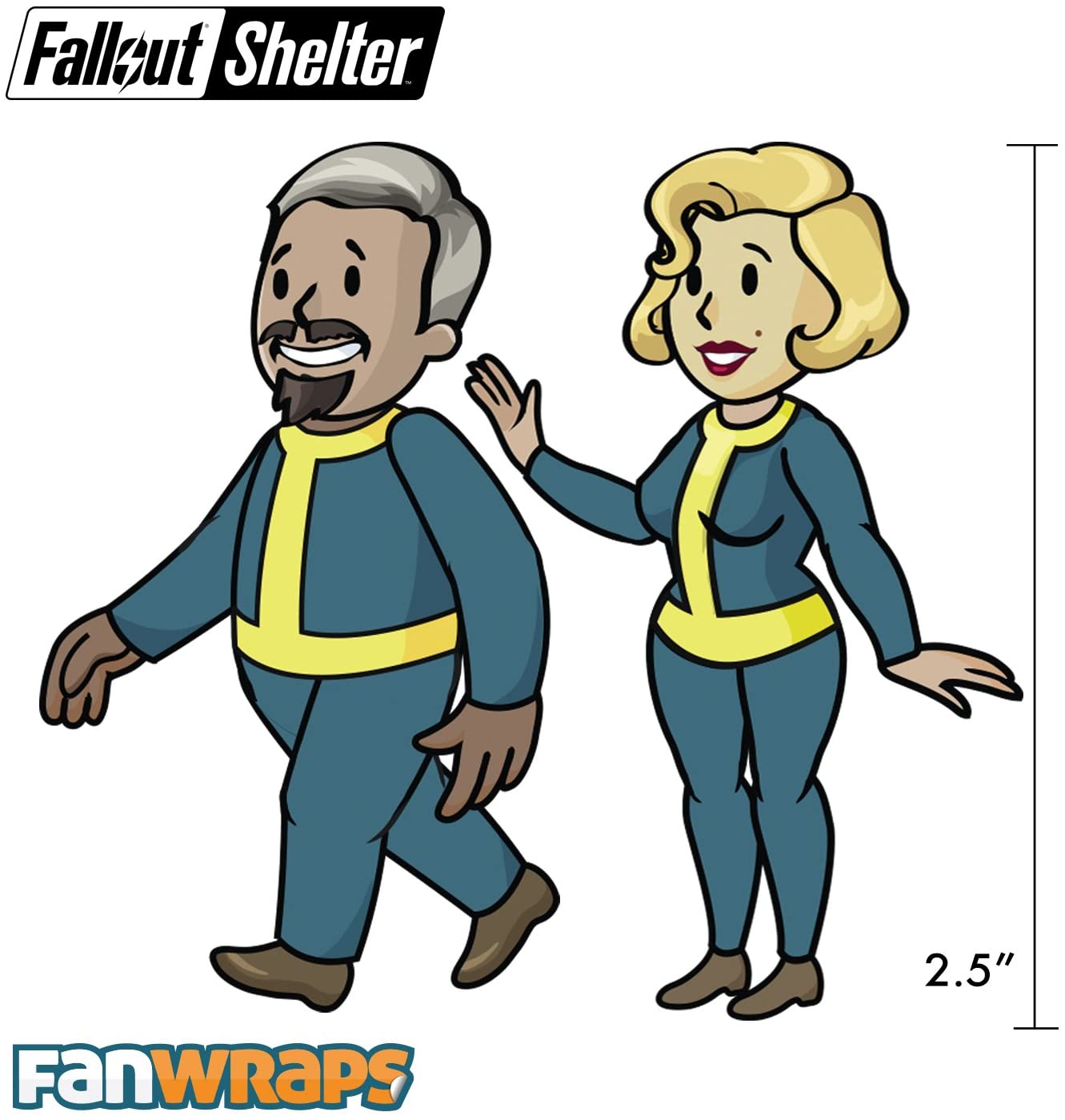 Fallout Vault-Tec Family Decals