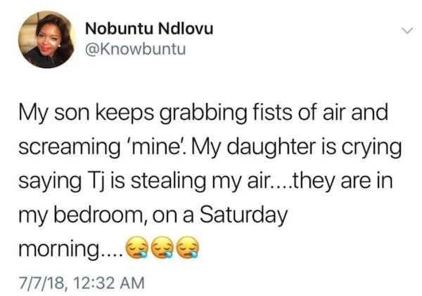 Hilarious Tweets About Kids