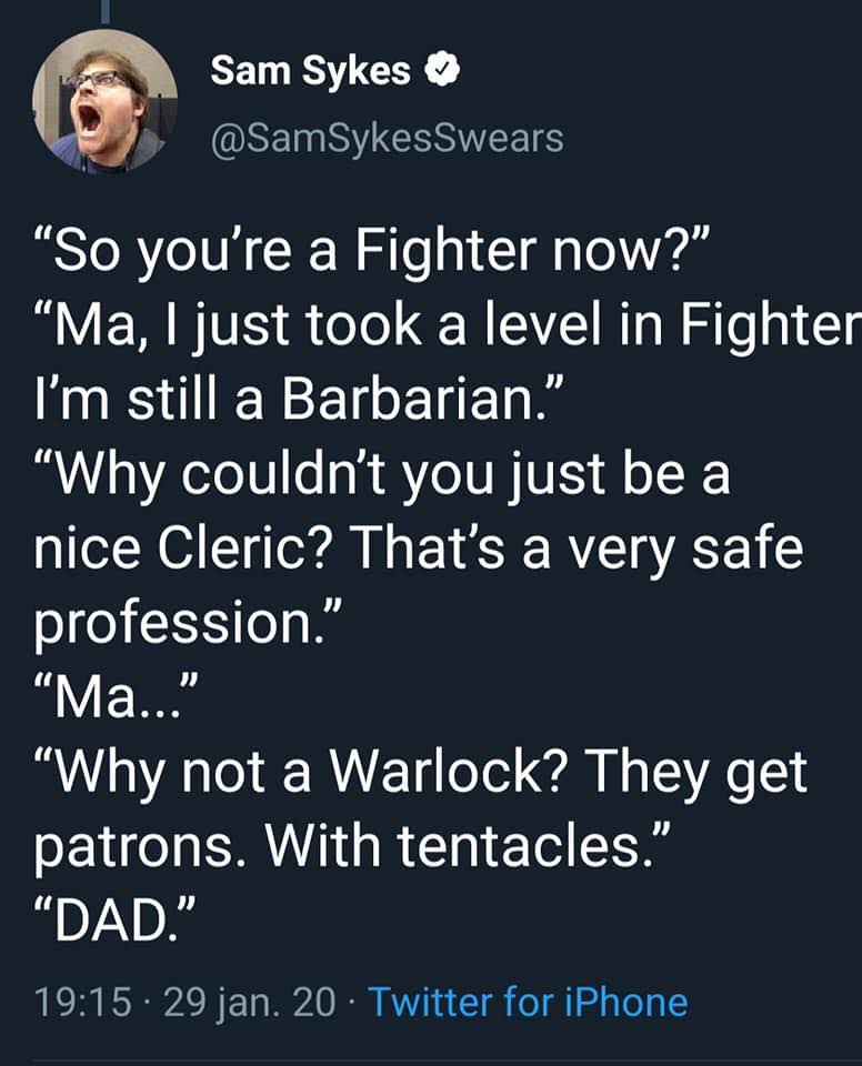 Half-Orc With Embarrassing Parents Origin Story