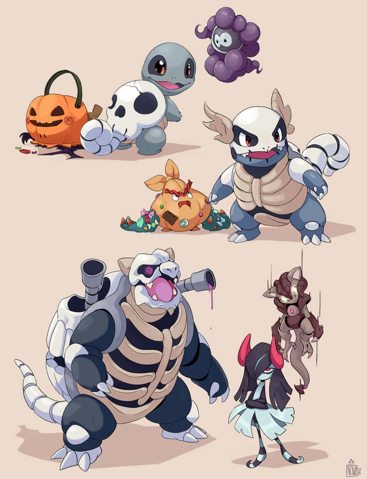 Halloween Pokemon Fan Art