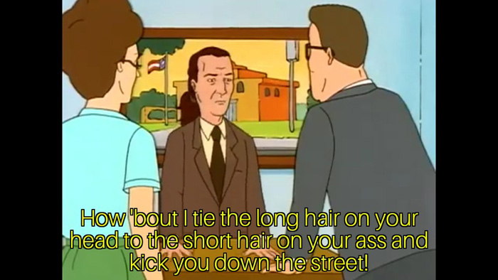 Hank Hill is a Dick to Employees