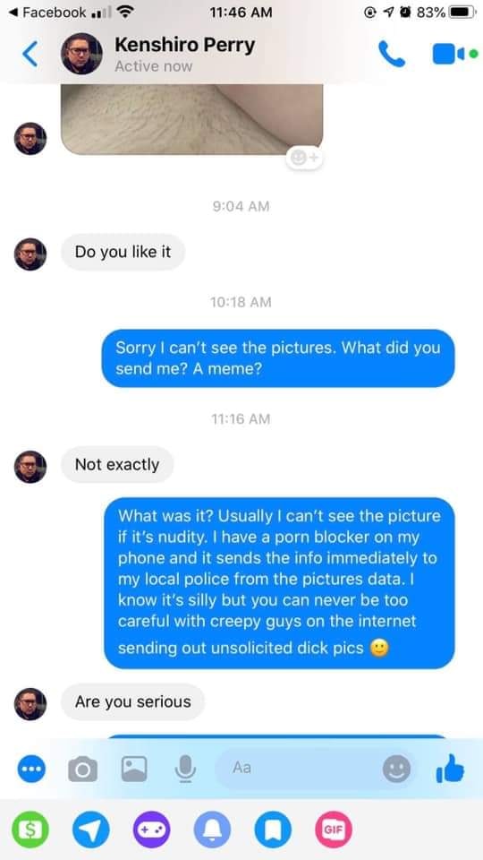 How To Deal With Unsolicited Dick Pics
