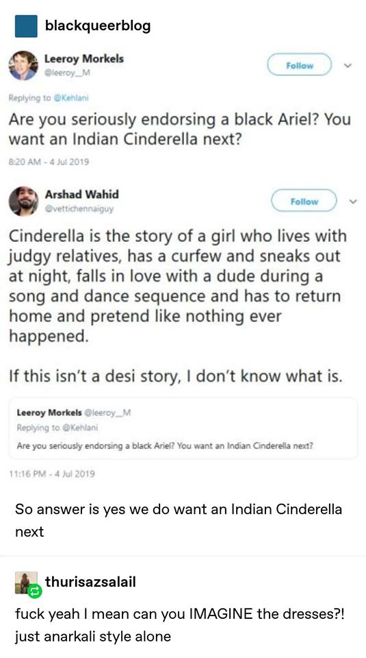 Idea for an Indian Cinderella