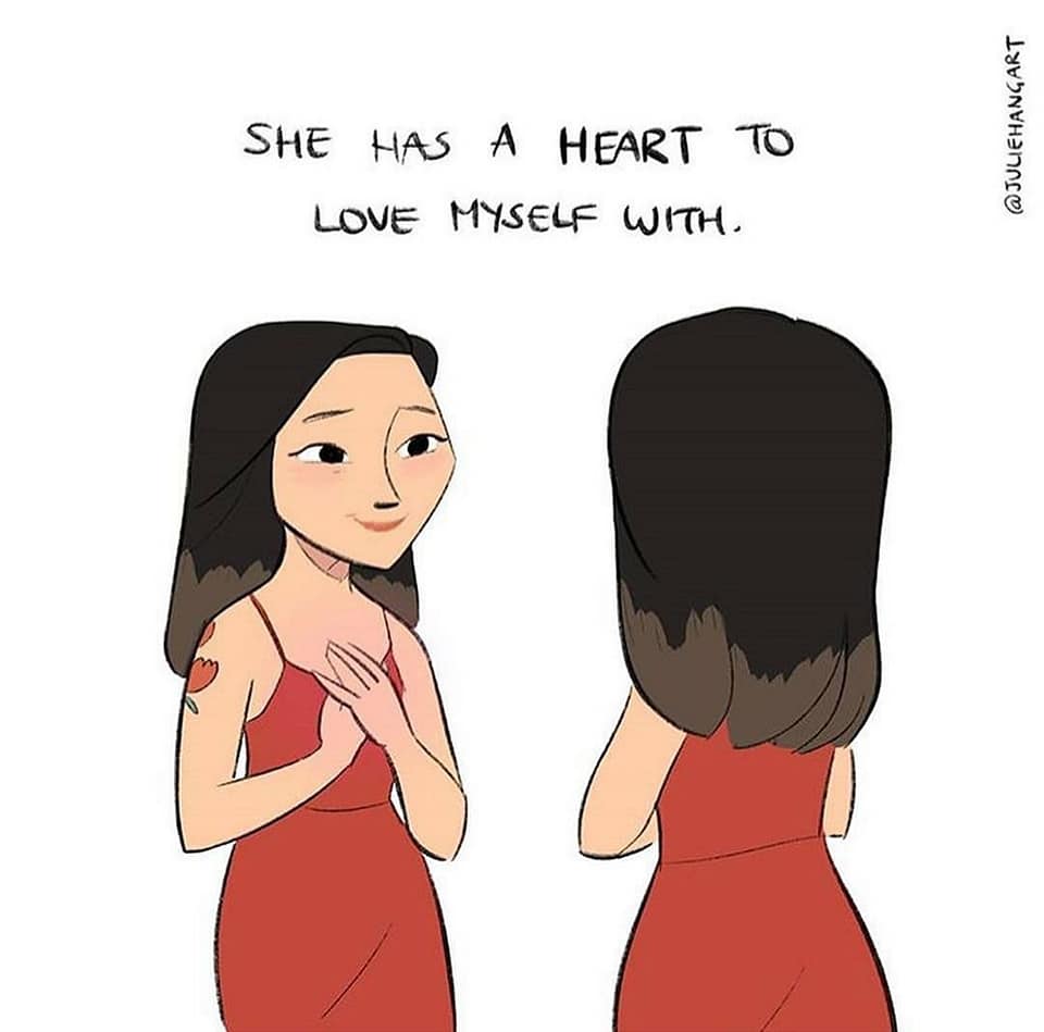 Comic About Being Insecure With Your Body