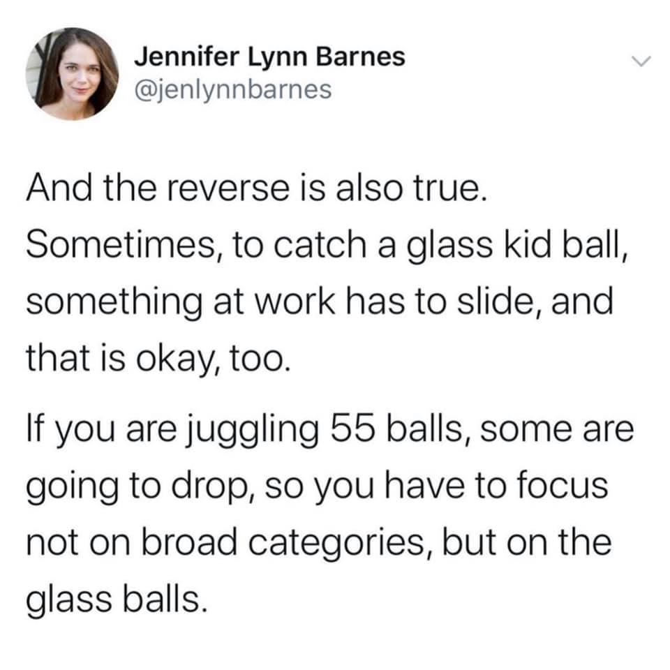 Advice for Juggling Life