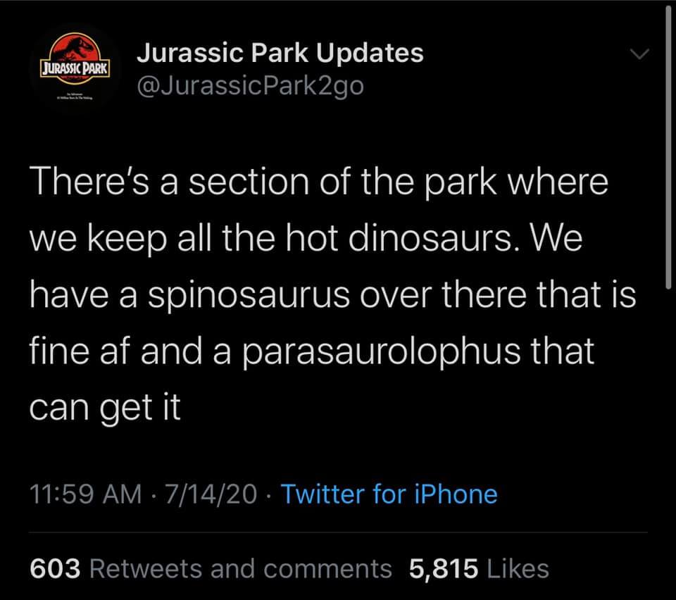 Jurassic Park Updates