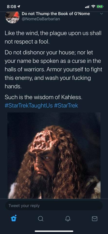 The Klingon Wisdom of Kahless the Unforgettable