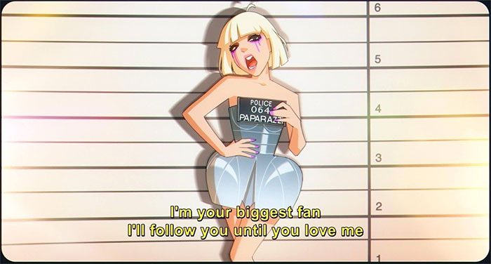 Lady Gaga Cartoon Fan Art