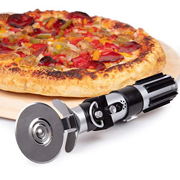 Star Wars Darth Vader Lightsaber Pizza Cutter with Original Movie Sounds