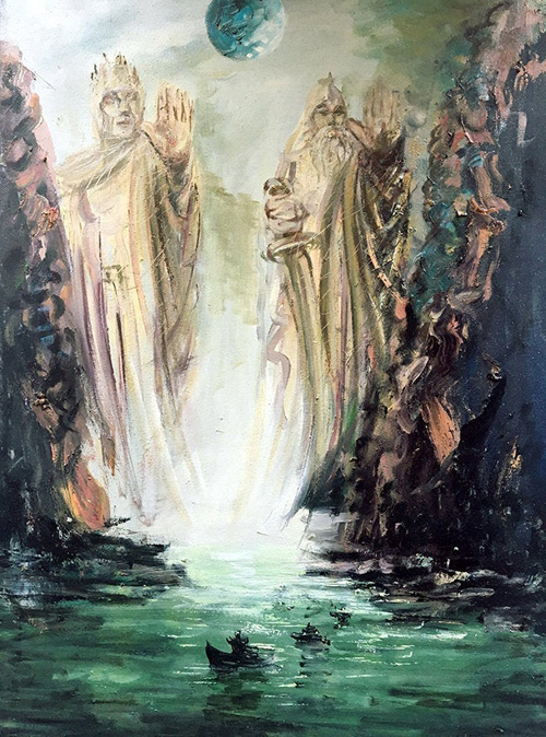 Lord of the Rings Oil Paintings