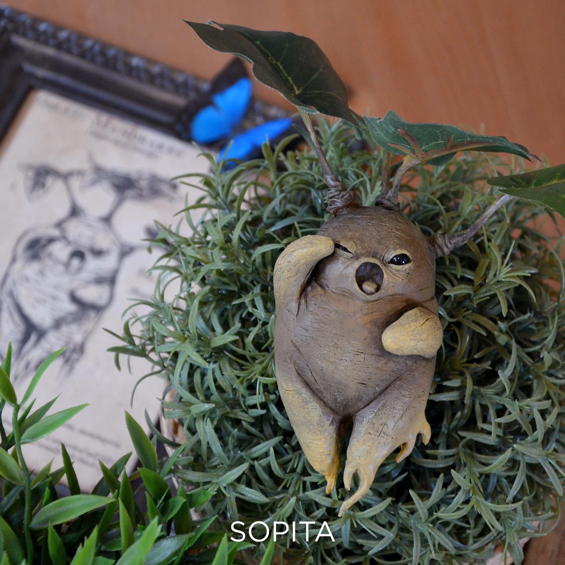 Handmade Mandrake from Harry Potter
