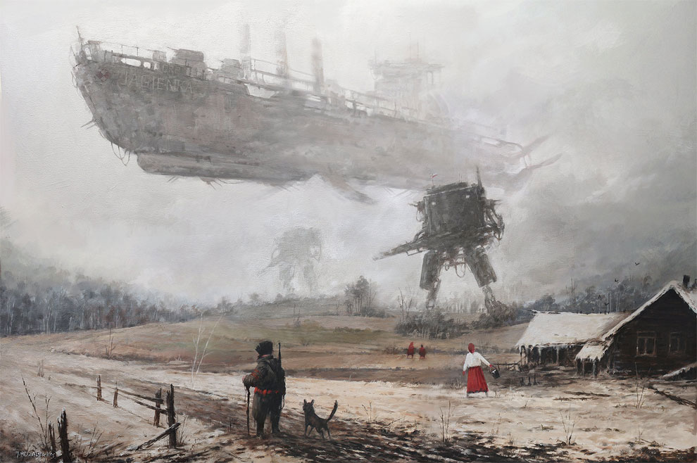 Mecha Robots in the Early 20th Century Art