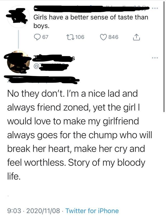 Nice Guys Who Showed Their Toxic Entitlement