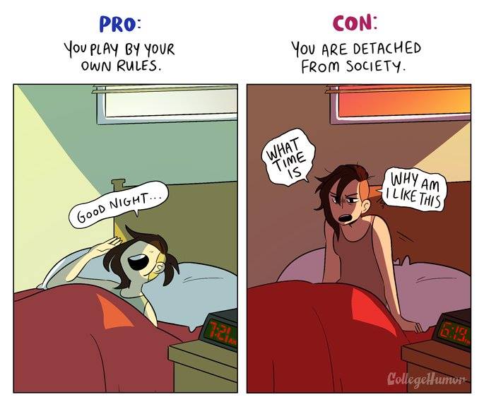 The Pros and Cons of Being a Night Owl