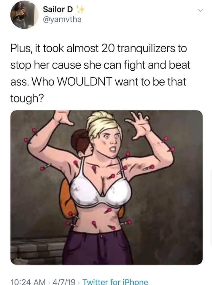 Pam Poovey from Archer Was That Bitch