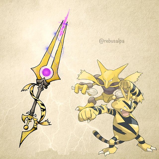 Pokemon Weapons