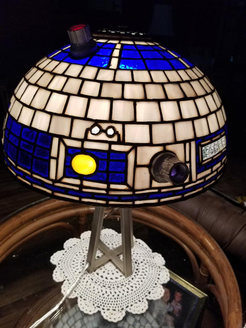 Star Wars R2-D2 Tiffany Lamps