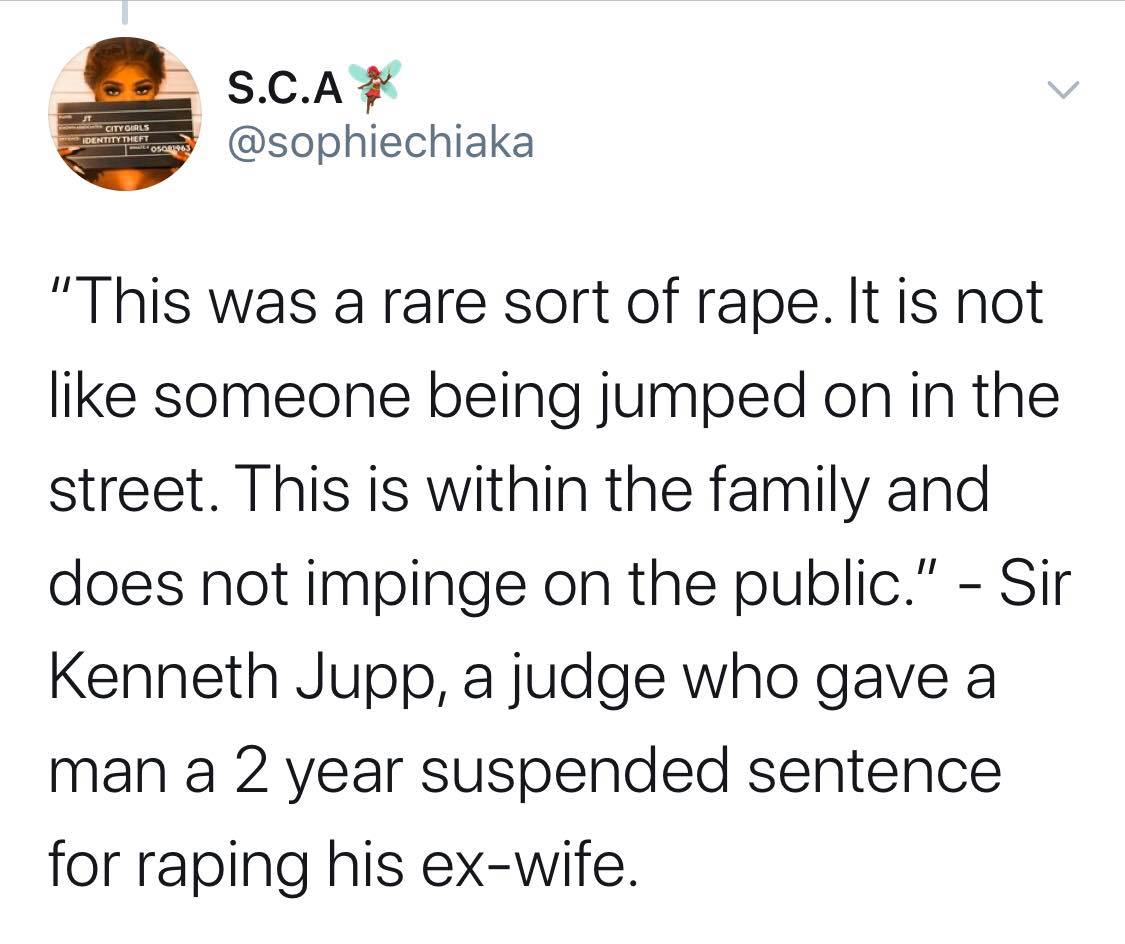 Quotes Said by Judges in Court During Rape Trials